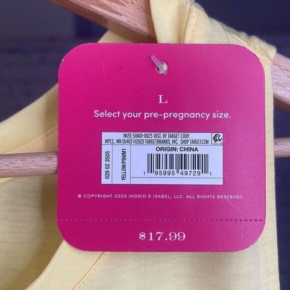 Isabel Maternity Tank Top - Picture 5 of 5